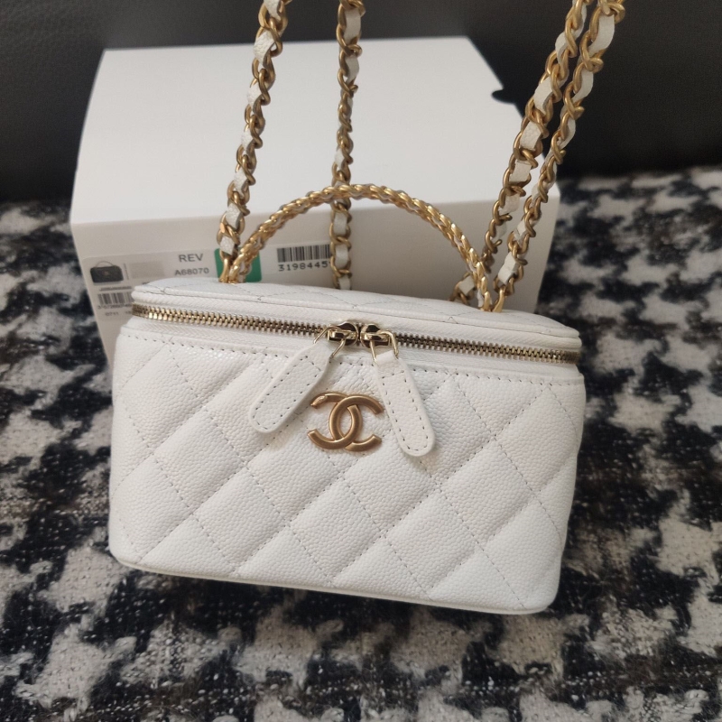 Ch*el cosmetic bags